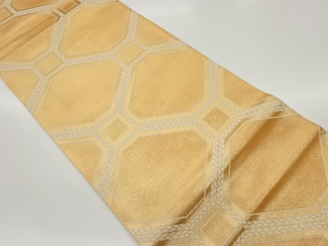 JAPANESE FUKURO OBI / WOVEN SHOKKOMON PATTERN